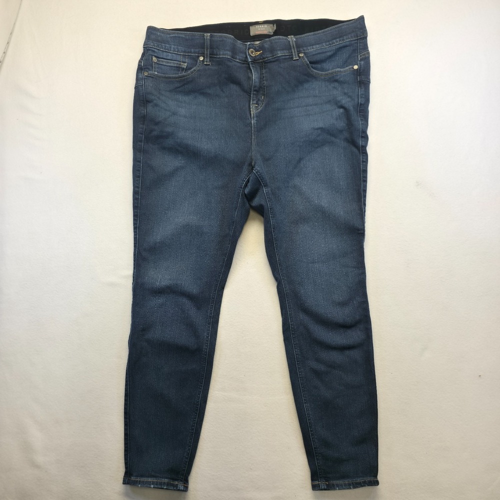 Torrid Bombshell Skinny Premium Stretch Denim Jeans Size 22R (40X28)